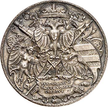 Médaille en argent 1538, par ... 