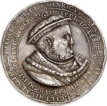 Henry VIII, 1509-1547. Médaille ... 