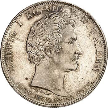 Bavière - Louis I, 1825-1848.  ... 