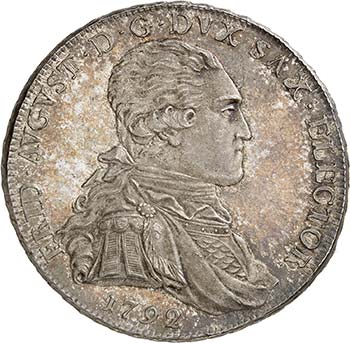 Saxe  - Frédéric Auguste, duc ... 