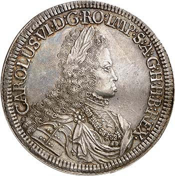 Charles VI, 1711-1740.  Double ... 