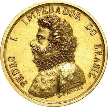 Pierre I, 1822-1831.  Médaille en ... 