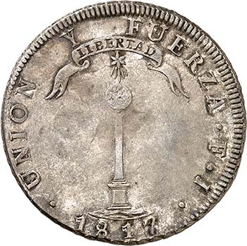 République du Chili - Peso 1817, ... 