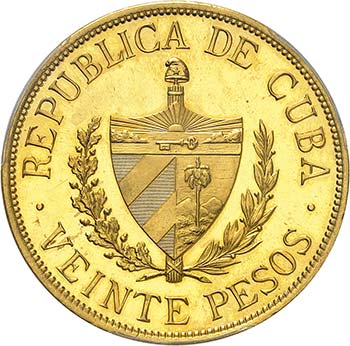 20 Pesos 1915, Philadelphia. ... 