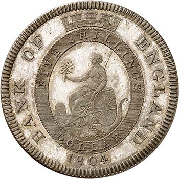 Georges III, 1760-1820.  Dollar de ... 