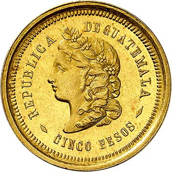 République, depuis 1840. 5 Peso ... 