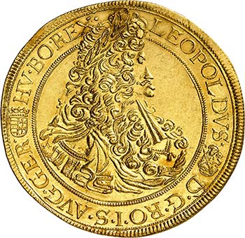 Léopold I, 1658-1705. 5 Ducats ... 