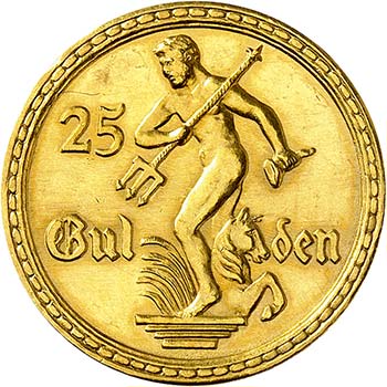 Danzig  - 25 Gulden 1923,Danzig. ... 