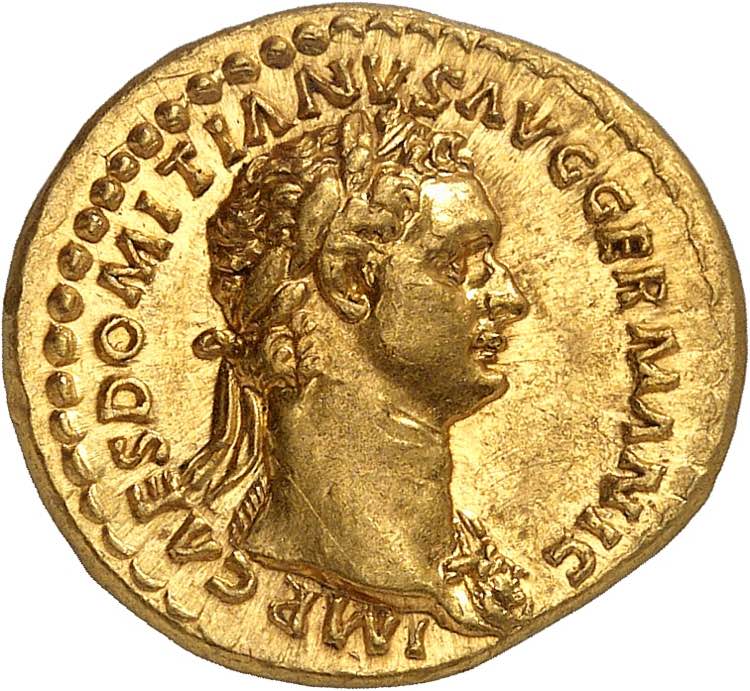 Domitien 81-96. Aureus 85, Rome. ... 
