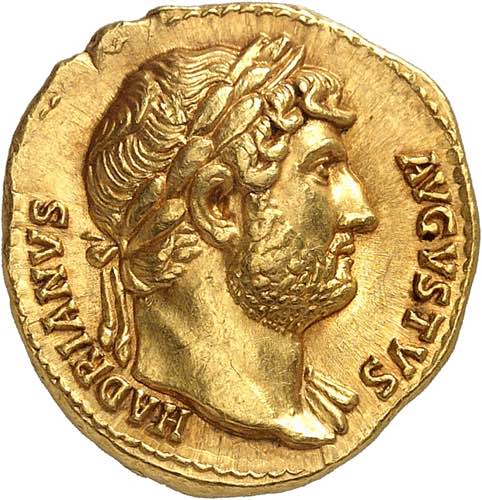 Hadrien 117-138. Aureus 125-128, ... 