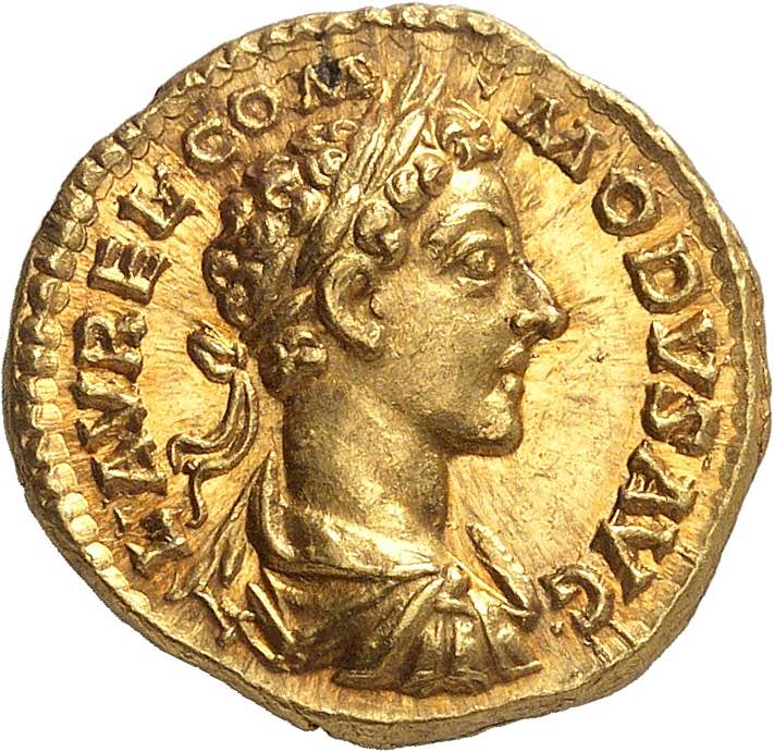 Commode 177-192. Aureus 178, Rome. ... 