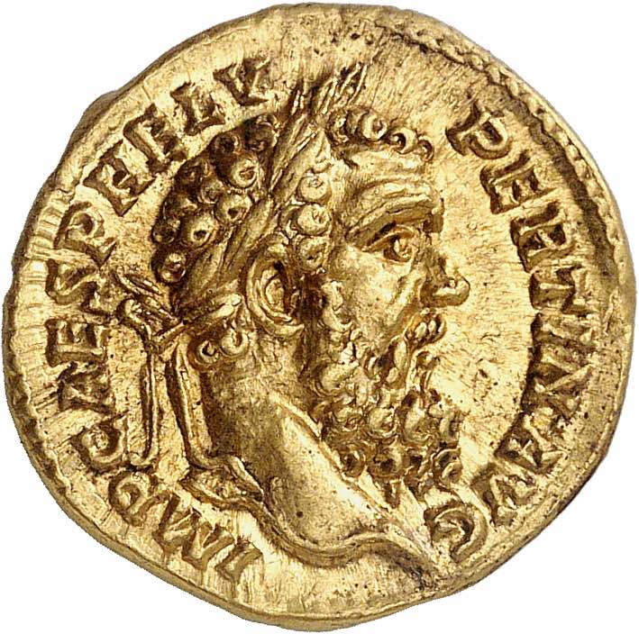 Pertinax 193. Aureus 193, Rome. ... 