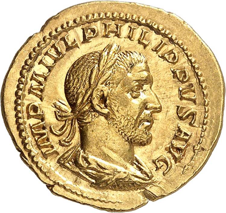 Philippe I 244-247. Aureus ... 