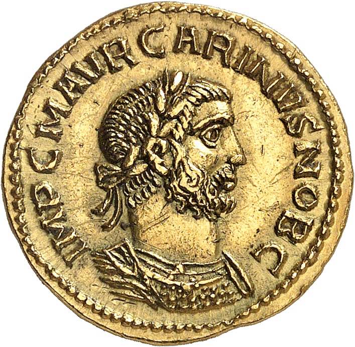 Carin César 282-283. Aureus 283, ... 