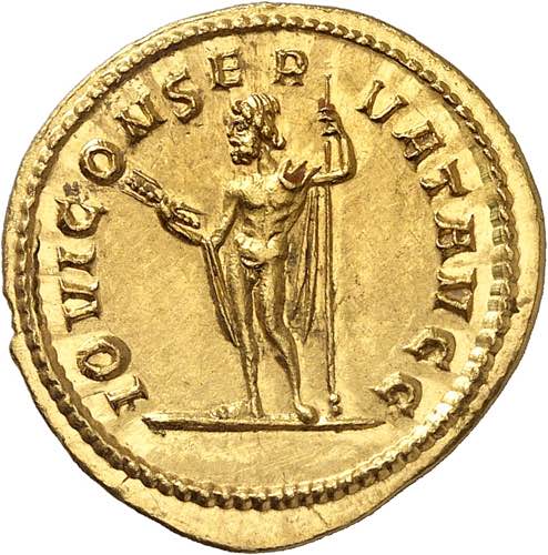 Maximien Hercule 286-310. Aureus ... 