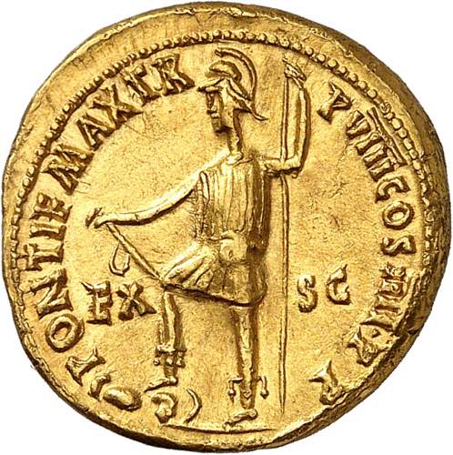 Néron 54-68. Aureus 61-62, Rome. ... 