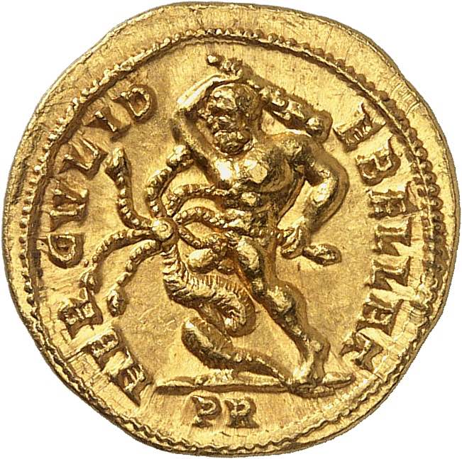 Maximien Hercule 286-310. Aureus ... 