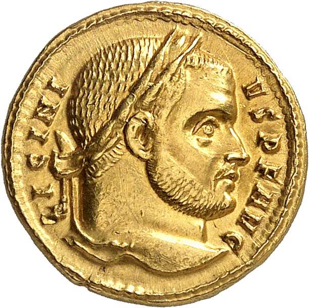 Licinius I 308-324. Aureus 312, ... 