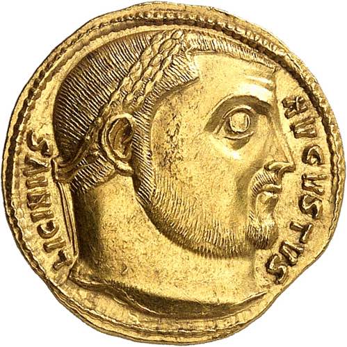 Licinius I 308-324. Aureus ... 