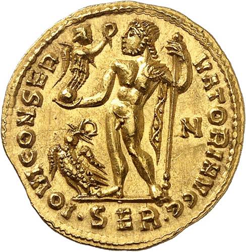 Licinius I 308-324. Aureus ... 