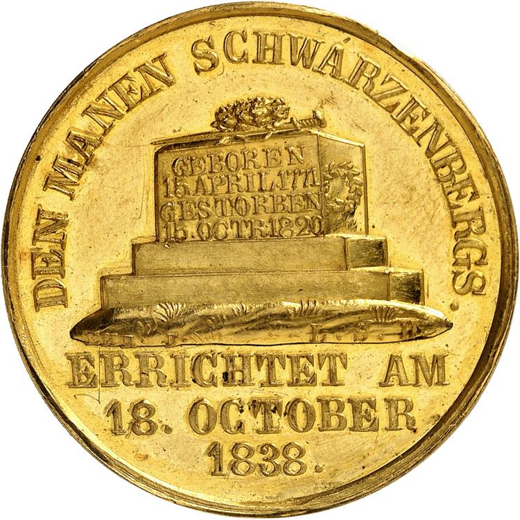 Prusse - Schwarzenberg, Médaille ... 