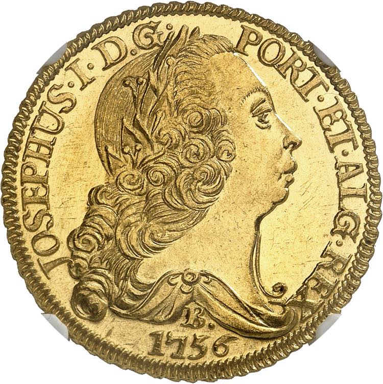 José I, 1750-1777. 6400 Reis ou ... 