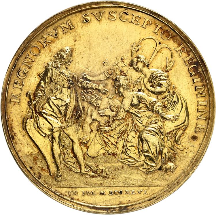 Ferdinand VI, 1746-1759. Médaille ... 