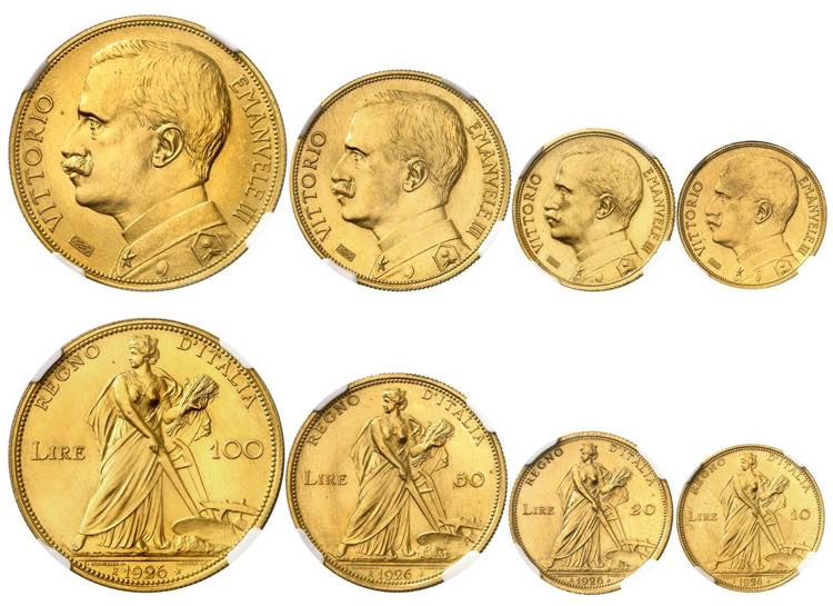 THE EXTREMELY RARE SET OF 1926 ... 