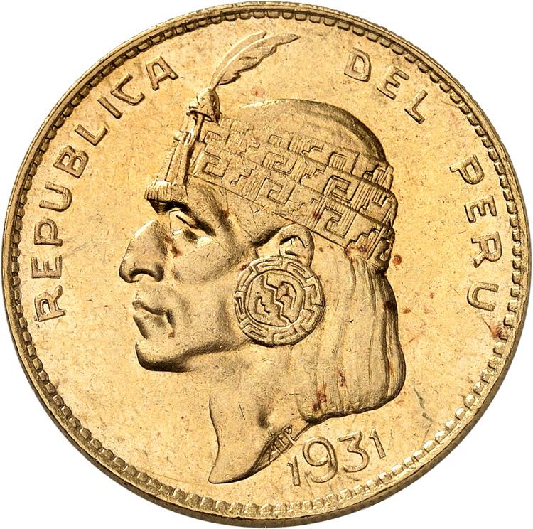 République, 1821-. 50 Soles 1931. ... 