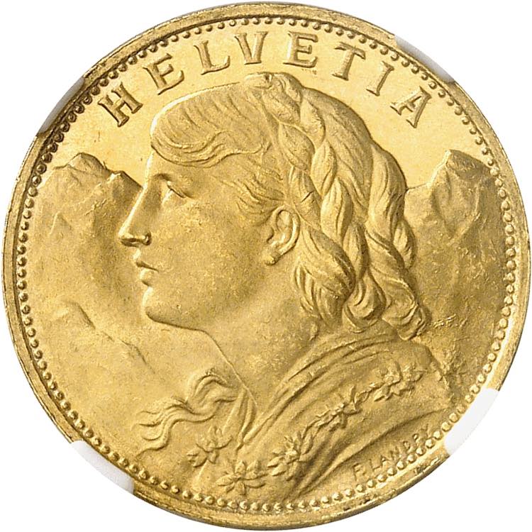 Confédération, 20 Francs 1926 B, ... 