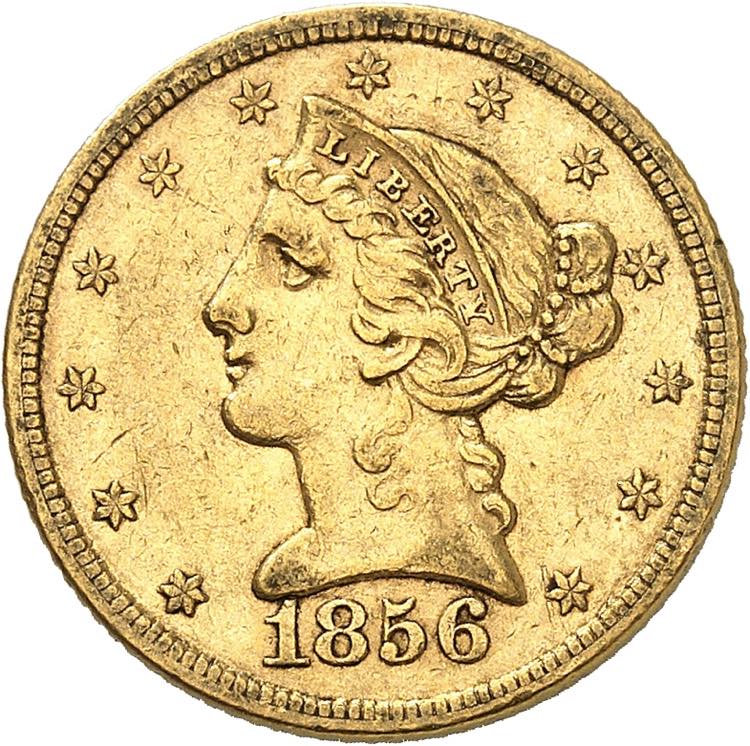5 Dollars 1856 S, San Francisco. ... 