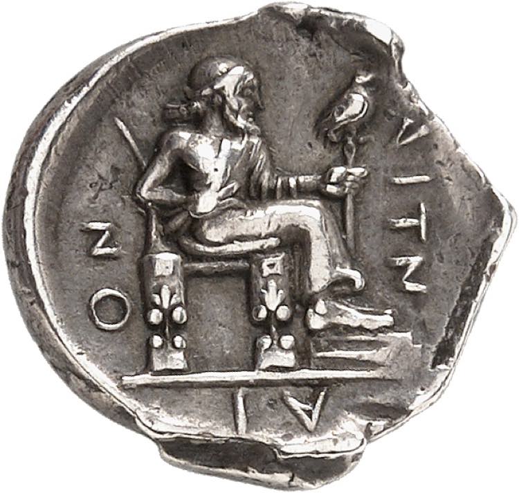 Sicile, Etna. Hiéron I, 478-466 ... 