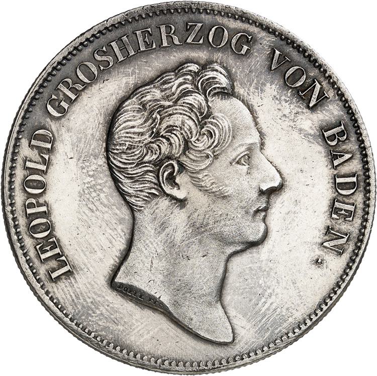 Bade, Léopold I, 1830-1852. Taler ... 