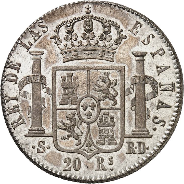 Ferdinand VII, 1808-1833. 20 ... 