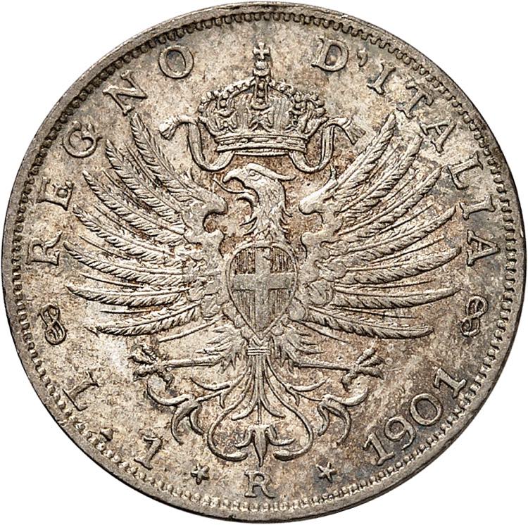 Royaume dItalie, 1 Lire 1901 R, ... 