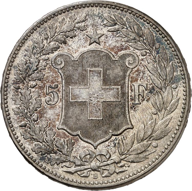 Confédération, 5 Francs 1900 B, ... 
