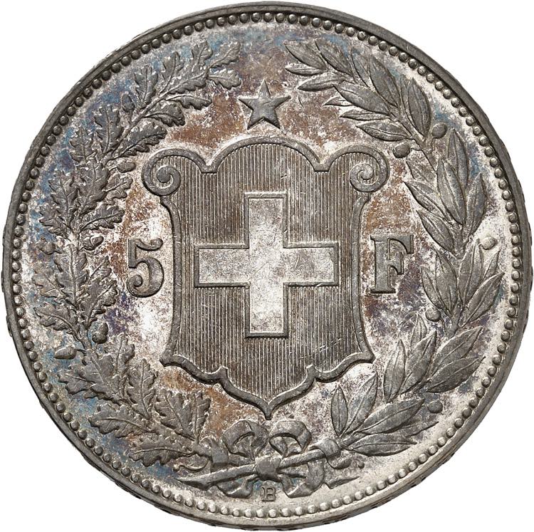 Confédération, 5 Francs 1904 B, ... 