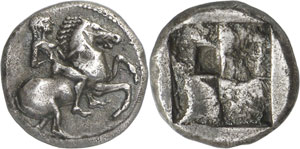 Ionie - Erythrée. Drachme vers 525-500 av. ... 