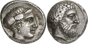 Cilicie - Nagidos. Statère vers 390-386 av. ... 
