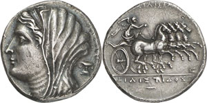 Sicile - Syracuse. Hiéron II 275-215 av. ... 