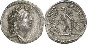 Royaume de Syrie - Tryphon 143-138 av. J.-C. ... 