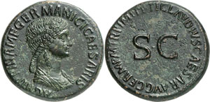 Agrippine Senior, épouse de Germanicus, † ... 