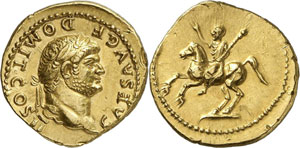 Domitien César 69-81. Aureus 73-75. 7,38g. ... 