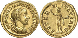 Gordien III 238-244. Aureus 241-243. 5,14g. ... 