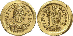 ostrogoths - Odoacre 476-493. Solidus au nom ... 