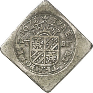 1672 Groningue. - 12,5 Sols 1672, Groningue. ... 