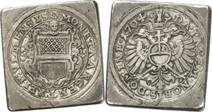 1704 Ulm. - Florin 1704, Ulm. Flan ... 
