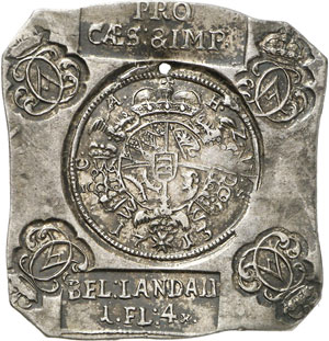 1713 Landau - 1 Florins 4 Kreuzer 1713, ... 