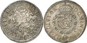 Utrecht - Philippe II, 1555-1598. Ecu de ... 