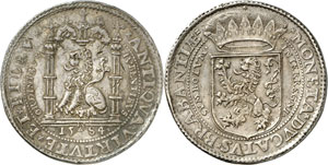 Brabant - Daldre commémoratif 1584, Anvers. ... 